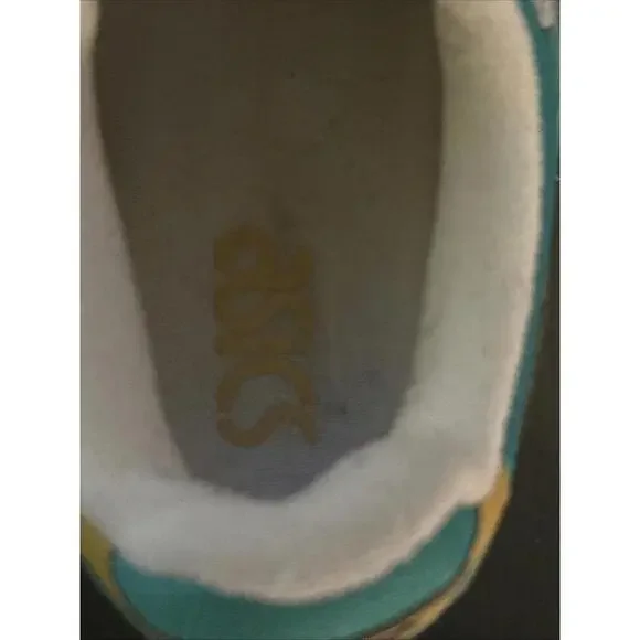 Asics Gel-Lyte III Teal/white/black/gold  Sz 9  Y2Kvibe Retro Dad - Picture 10 of 11